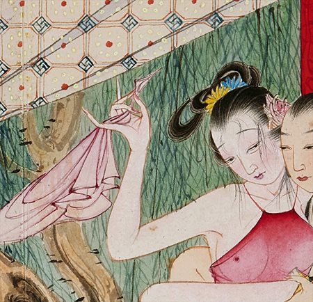 道县-迫于无奈胡也佛画出《金瓶梅秘戏图》，却因此成名，其绘画价值不可估量